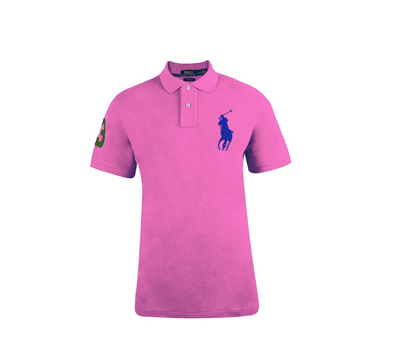 Ralph Lauren CUSTOM-FIT Pink Big Pony Blue - Svět trampolín