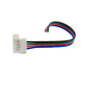 Konektor click - pro LED PÁSKY - RGB - 10mm - 4pin - s vodičem