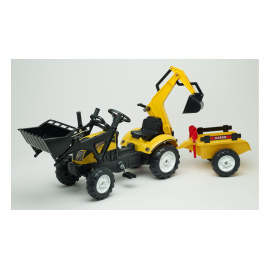 Falk Šlapací traktor RANCH TRAC 2055CN + vlečka