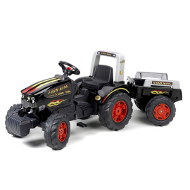 Falk Šlapací traktor FARM KING 1075B s vlečkou