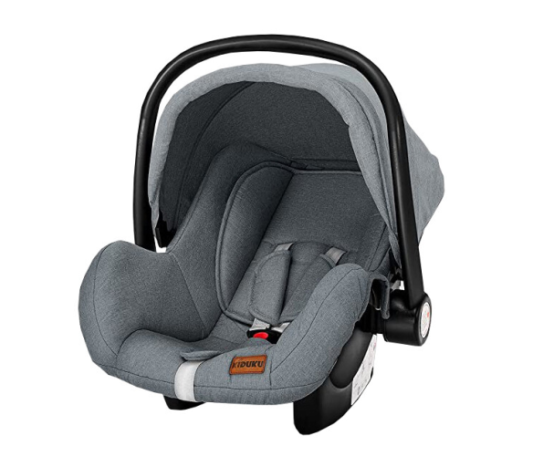 Kiduku Dětská autosedačka Šedá 2DZ087