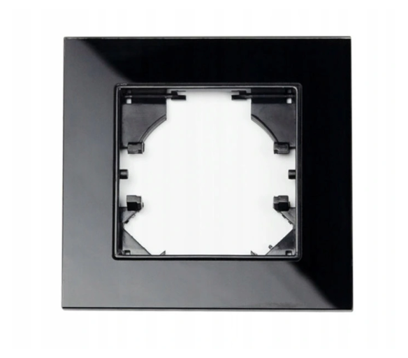Rámeček pro spínače - černý
