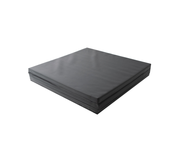 Aga Skládací žíněnka 180x60x3 cm Černá