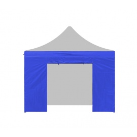 Aga Bočnice s dveřmi POP UP 3x3 m Blue