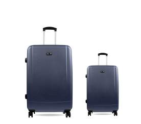 Aga Travel Sada cestovních kufrů S+M CZ190 Tmavě modrá