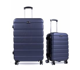 Aga Travel Sada cestovních kufrů, vel. L + S Modrá 6CZ025 - II. JAKOST