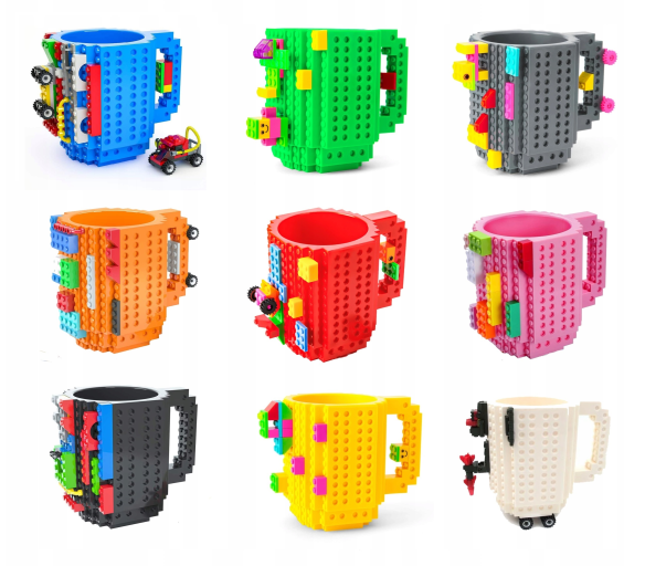 Kreativní hrnek velký - 350 ml - růžový