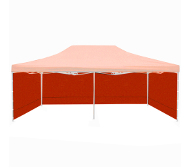 Aga Bočnice k prodejnímu stánku 3x6m Oranžová