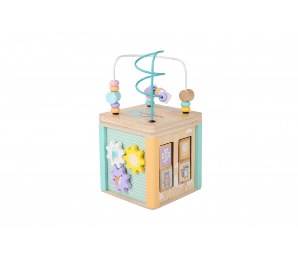 Aga4Kids Dřevěná motorická kostka MR6056