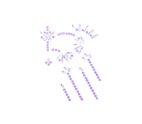 Aga4Kids Samolepící kamínky DS8113Z