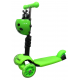 R-Sport Dětská třikolová koloběžka 5v1 s LED kolečky H3 Green