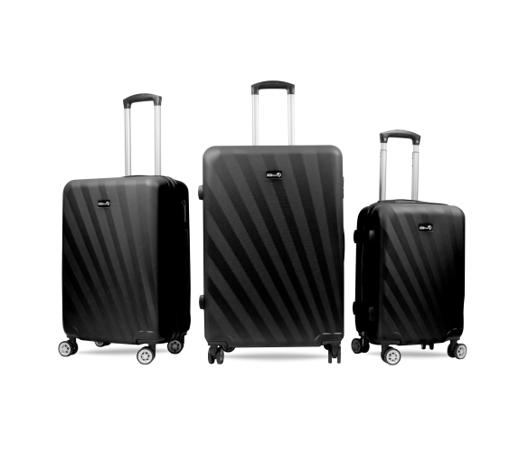 Aga Travel Sada cestovních kufrů MR4653 Černá