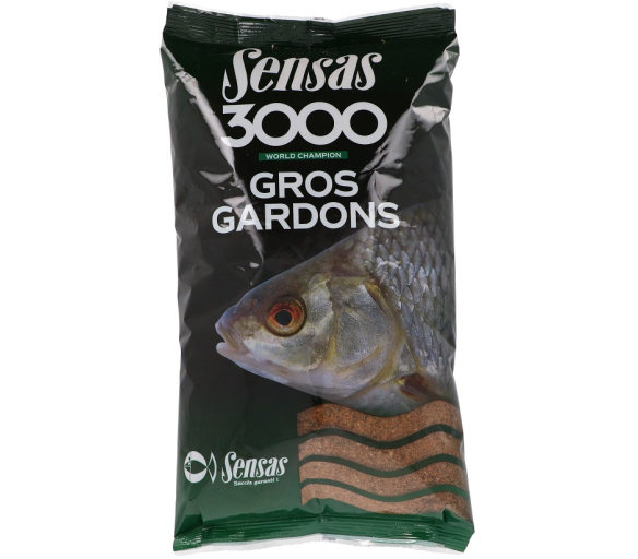 Sensas 5x Krmítková směs 3000 Gros Gardons 1kg