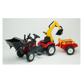 Falk Šlapací traktor RANCH TRAC 2051CN + vlečka
