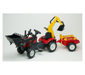Falk Šlapací traktor RANCH TRAC 2051CN + vlečka