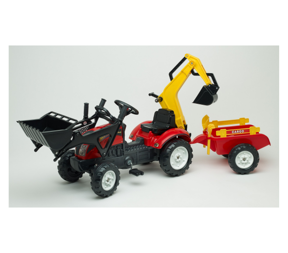 Falk Šlapací traktor RANCH TRAC 2051CN + vlečka