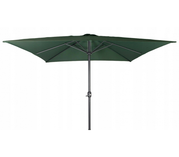 Linder Exclusiv Zahradní slunečník čtvercový 250 cm Zelený