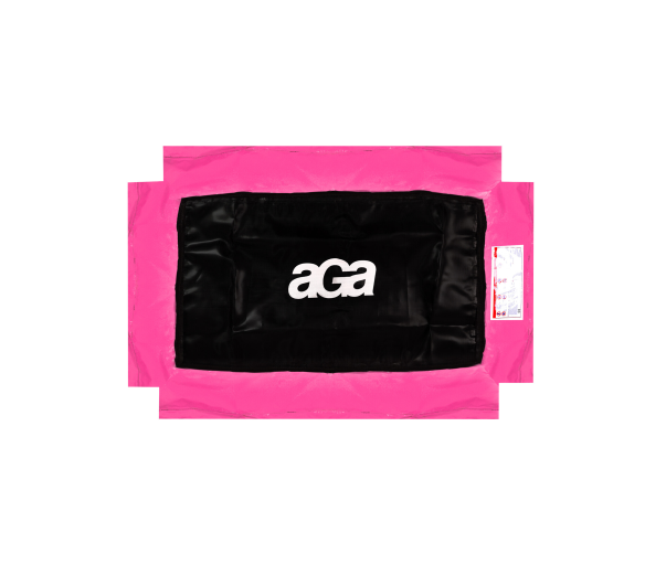 Aga Kryt pružin na obdélníkovou trampolínu 122x183 cm Růžový