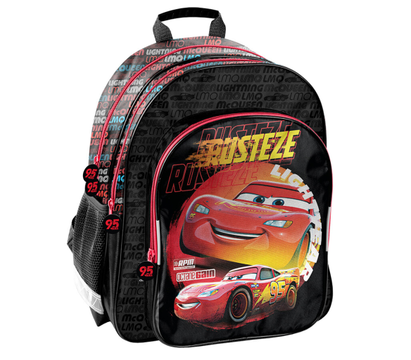 Paso Školní batoh tříkomorový Cars