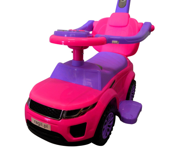 R-Sport Dětské odrážedlo Auto J4 2v1 Růžové