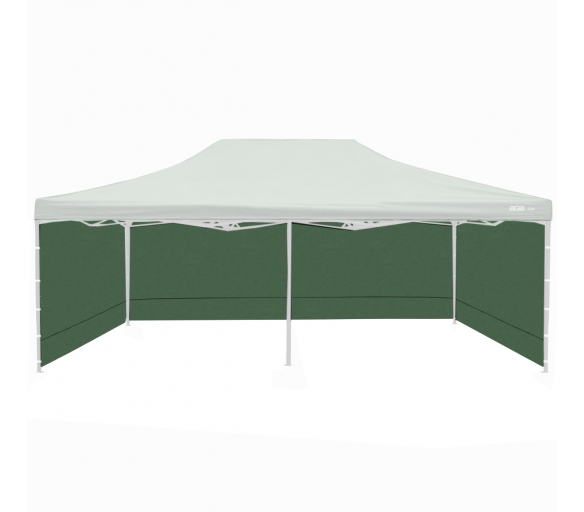 Aga Bočnice k prodejnímu stánku 3x6m Zelená
