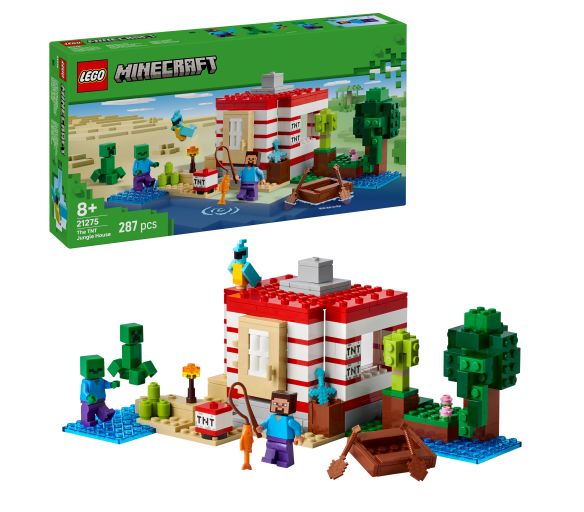 LEGO® Minecraft® 21275 TNT dům v džungli