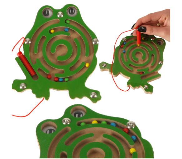 Aga Magnetické kuličkové bludiště Žába