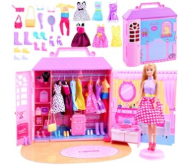 Šatní skříň pro panenky Anlily ZA2228