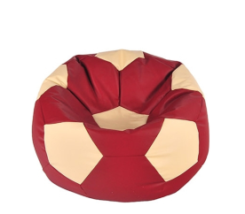 Aga Sedací pytel BALL XXXL Béžová - Vínová