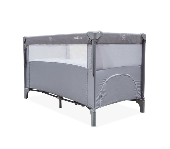 Aga4Kids Cestovní postýlka MR6668 Šedá