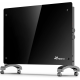 Tresko Skleněný konvektor 1500 W GPH-15 Černý