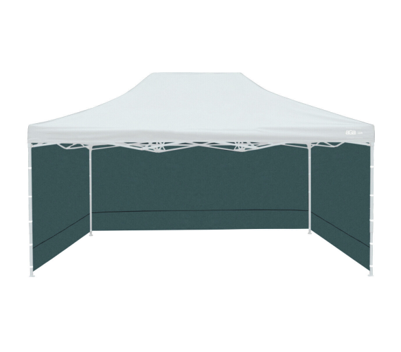 Aga Bočnice k prodejnímu stánku 3x4,5m Zelená
