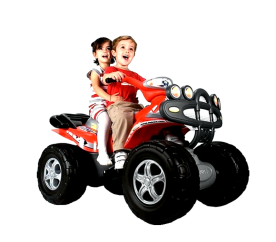 Injusa Elektrická čtyřkolka MEGA CYCLOPS 12V