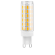 LED žárovka - G9 - 8W - 780Lm - PVC - teplá bílá