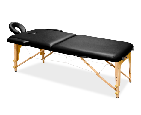 Aga Dřevěné masážní lehátko MR6150 Černé