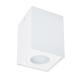 Podhledové bodové svítidlo OS201-BP nevýklopné - čtverec - bílá matná + patice GU10