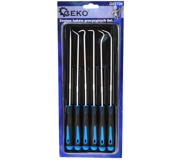 Geko Sada montážních háků 6ks