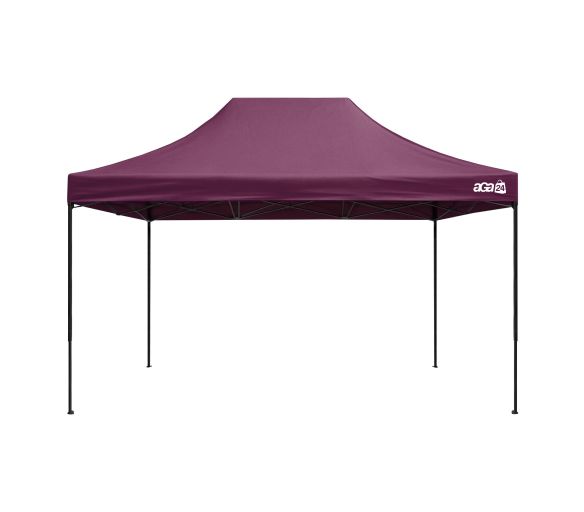 Aga Prodejní stánek bez bočnic 3x4,5 m Tmavě červený