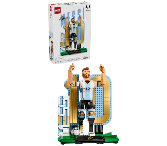 LEGO® Editions 43015 Lionel Messi – Fotbalová legenda