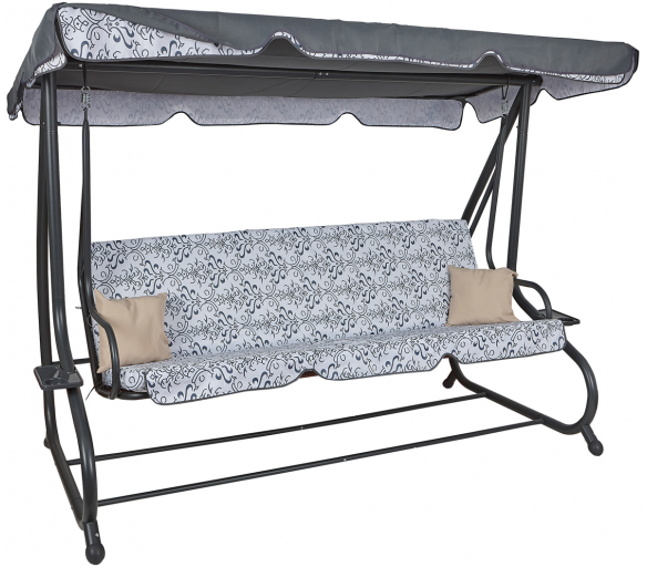 Aga Zahradní houpačka XXXL COMFORT LUX Prestige Grey