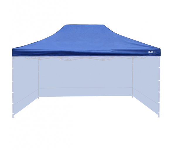 Aga Střecha k prodejnímu stánku 3x4,5m Modrá