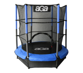 Aga Dětská trampolína 140 cm Dark Blue + ochranná síť