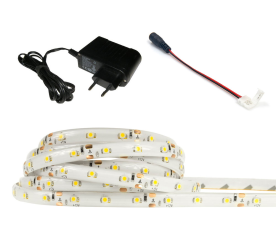 LED pásek - SMD 2835 - 1m - 60LED/m - 4,8W/m - IP20 - studená bílá