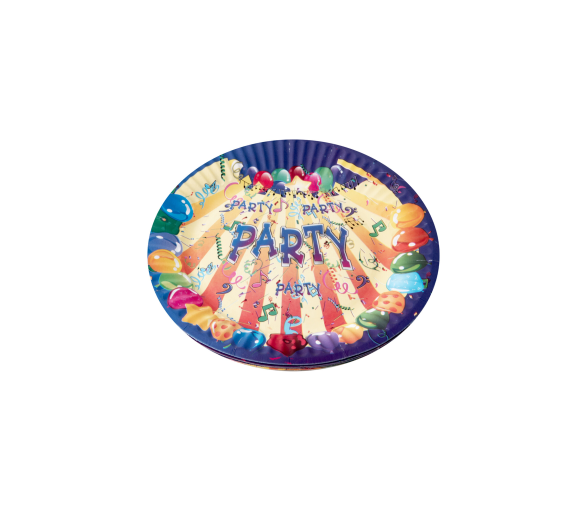 Aga4Kids Papírové talířky 18cm DS931-14 10 ks