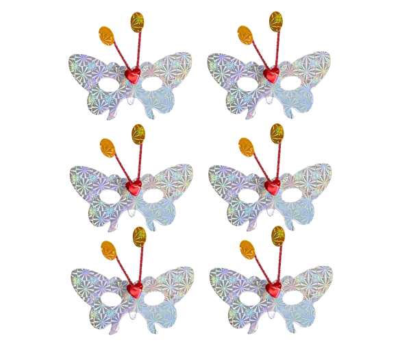 Aga4Kids Dětské škrabošky DS942S 6 ks