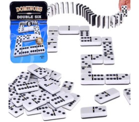Hra Domino logická + vzdělávací pro děti i dospělé GR0693 univerzální