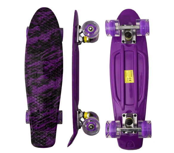 Aga4Kids Pennyboard se svíticími LED kolečky MR6001