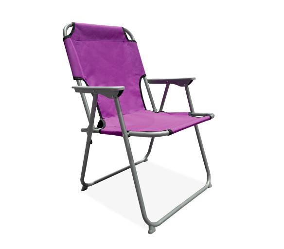 Aga Skládací křeslo OXFORD MR2124 Fialové