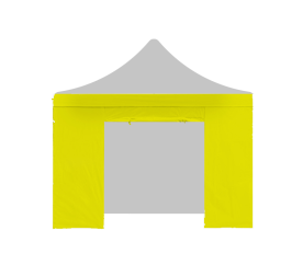 Aga Bočnice s dveřmi POP UP 2x2 m Yellow