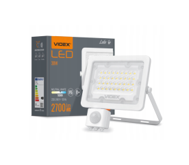 LED reflektor PIR - 30W - 2700 lm - se senzorem pohybu